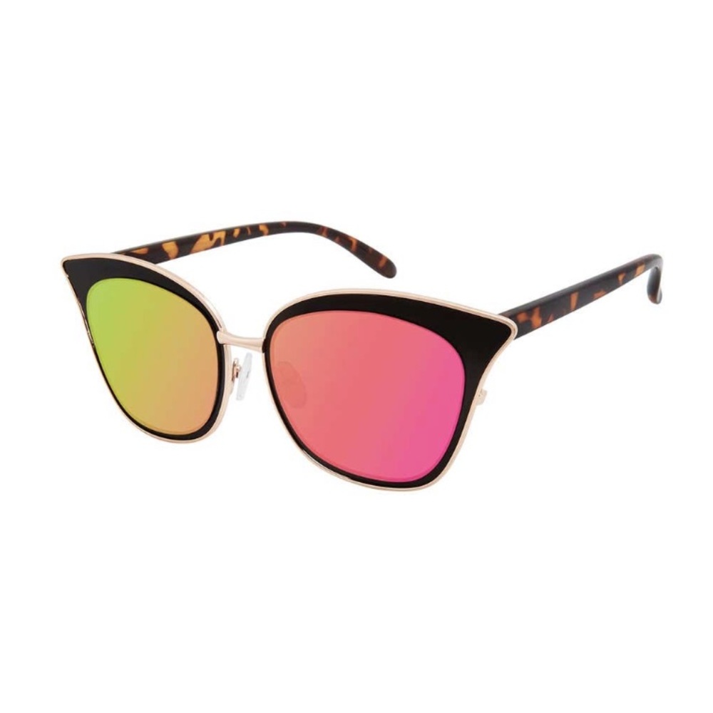 NWT True Religion 54mm Cat Eye Sunglasses, Black